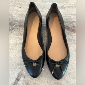 Stuart Weitzman Black Ballet Flats